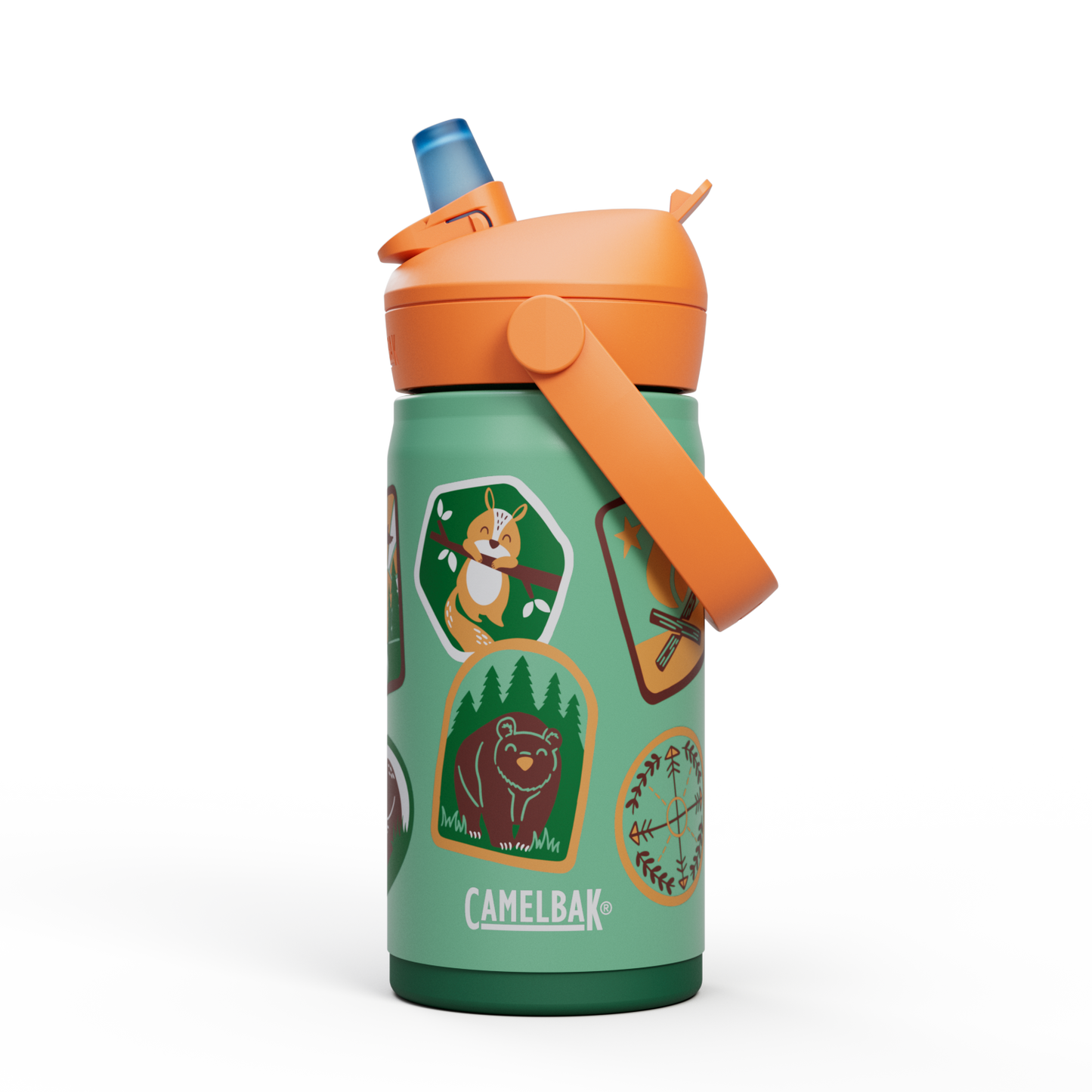 thrivetm-flip-straw-kids-12oz-bottle-insulated-stainless-steel-v9 nswfkxg1wq