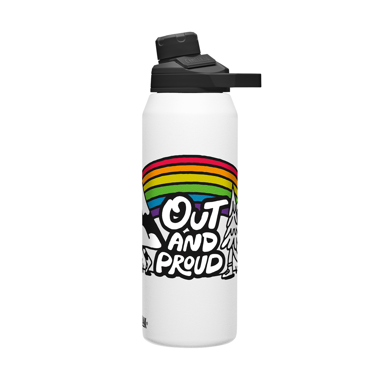 chute-mag-32-oz-water-bottle-insulated-stainless-steel-plus-cleanup-kit-pride-collection-limited-edition-y8 xhvxlhasbo