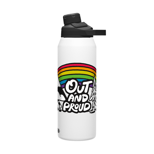 chute-mag-32-oz-water-bottle-insulated-stainless-steel-plus-cleanup-kit-pride-collection-limited-edition-y8 xhvxlhasbo